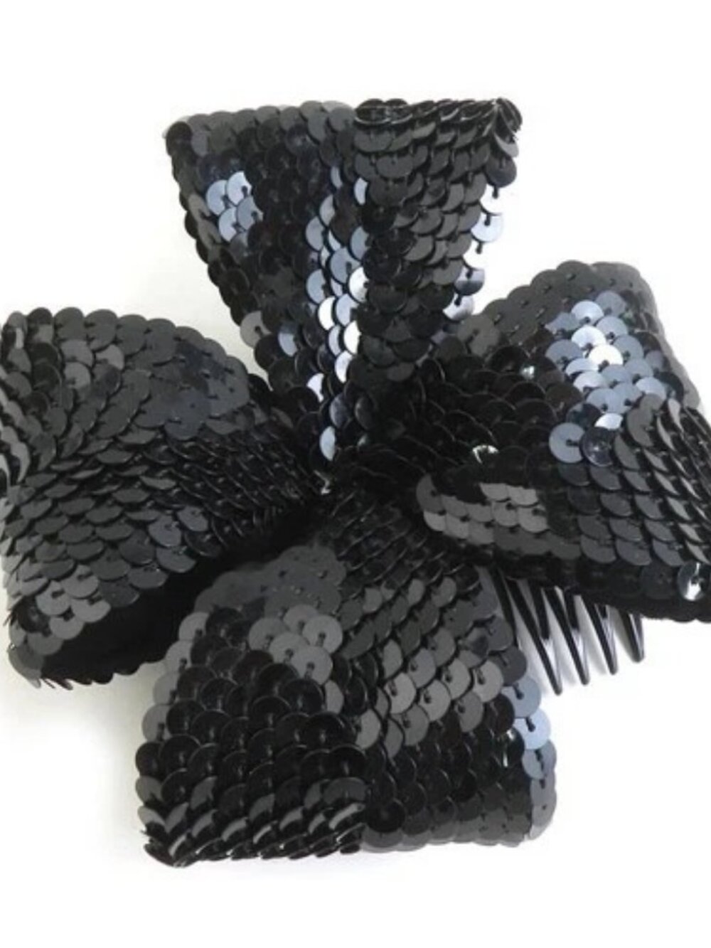 Auth CHANEL Hair Accessory Black Sequin - e61042a - Picture 8 of 8